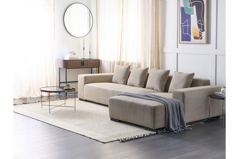 Westerfeld Hjørnesofa 4-seter - Beige - Møbler - Sofaer - Hjørnesofa