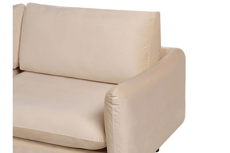 Woodal Hjørnesofa 4-seter - Beige/Svart - Møbler - Sofaer - Hjørnesofa