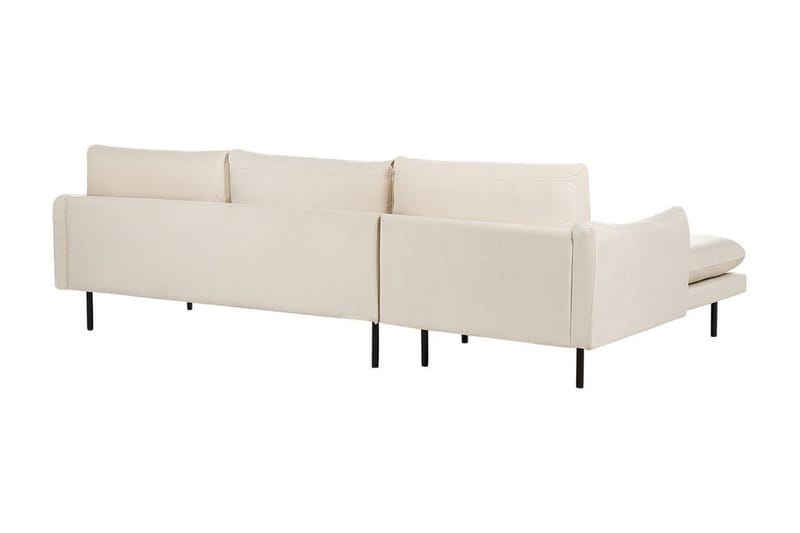 Woodal Hjørnesofa 4-seter - Beige/Svart - Møbler - Sofaer - Hjørnesofa