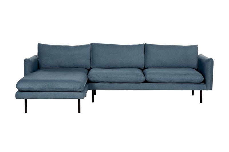 Woodal Hjørnesofa 4-seter - Blå/Svart - Møbler - Sofaer - Hjørnesofa