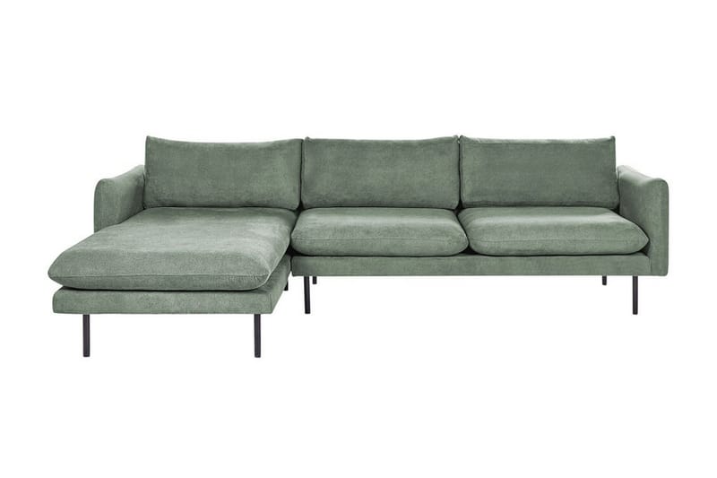 Woodal Hjørnesofa 4-seter - Grønn/Svart - Møbler - Sofaer - Hjørnesofa