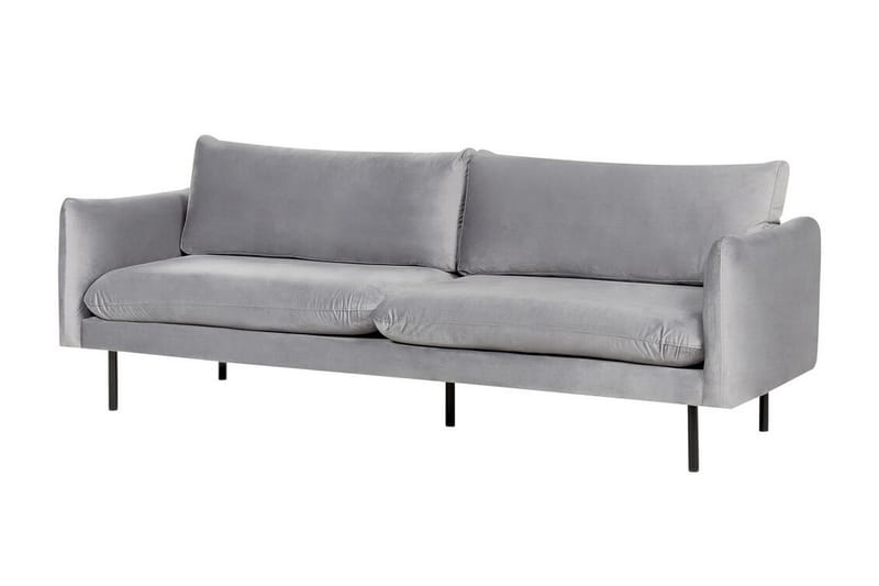 Woodal Sofa 3-seter - Grå/Svart - Møbler - Sofaer - Sofa 3 seter