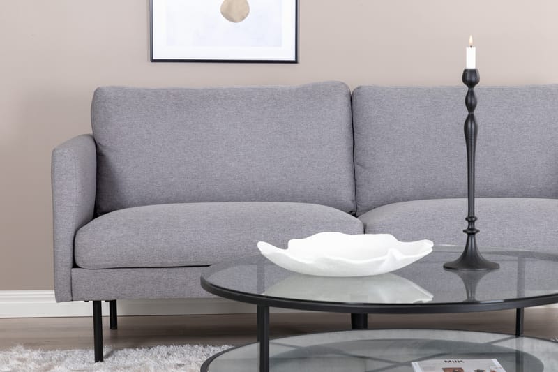 Zoom 2-seters Sofa - Grå - Møbler - Sofaer - 2 seter sofa