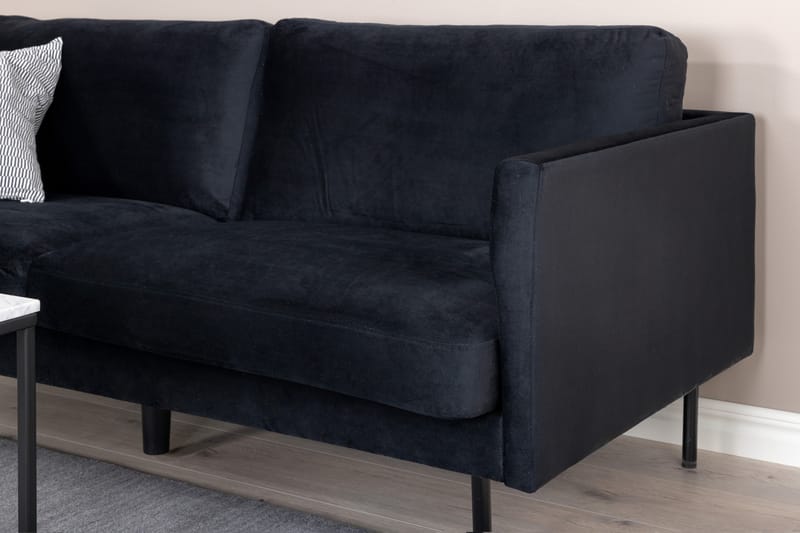 Zoom 2-seters Sofa - Svart - Møbler - Sofaer - 2 seter sofa