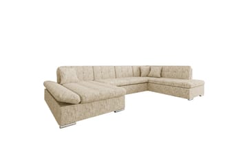 Zumar Sofa med Sjeselong og Divan 4-seter