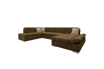 Zumar Sofa med Sjeselong og Divan 4-seter