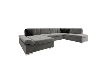 Zumar Sofa med Sjeselong og Divan 4-seter