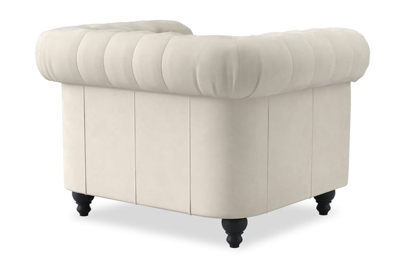 Chesterfield Deluxe Lenestol - Beige - Møbler - Stoler & lenestoler - Lenestoler