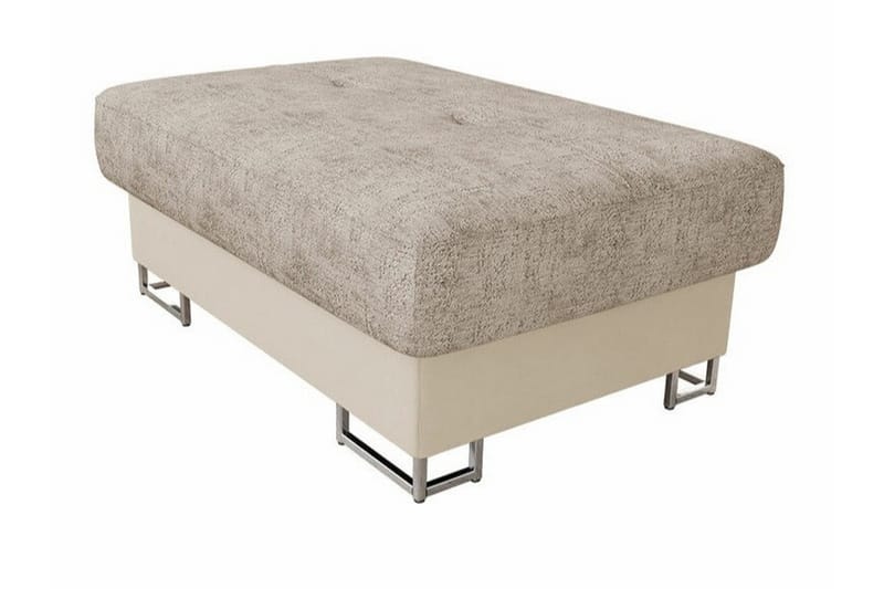 Reginia Fotpall 67 cm - Beige - Møbler - Stoler & lenestoler - Krakk - Fotskammel