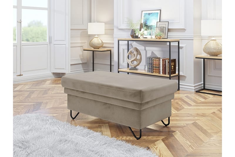 Kollekind Fotskammel 105 cm - Beige - Møbler - Stoler & lenestoler - Krakk - Fotskammel