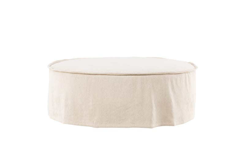 Lindö Puff 101 cm Rund - Beige - Møbler - Stoler & lenestoler - Krakk - Puff