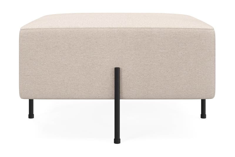 Menard Compact Sittepuff 70 cm Kvadratisk - Beige - Møbler - Stoler & lenestoler - Krakk - Puff