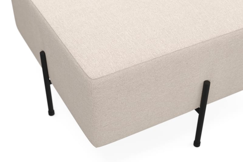 Menard Compact Sittepuff 70 cm Kvadratisk - Beige - Møbler - Stoler & lenestoler - Krakk - Puff