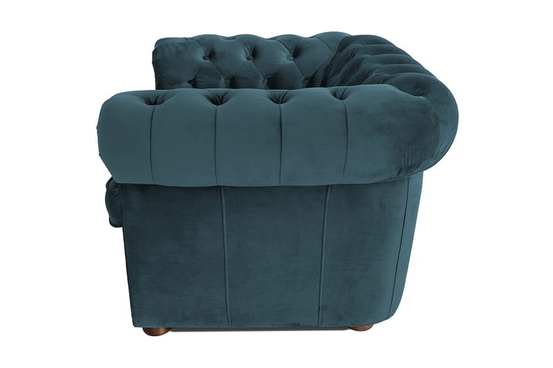 Armhair Chesterfield - Recliner & kinostol - Lenestol skinn - Lenestol med fotskammel - Chesterfield lenestol