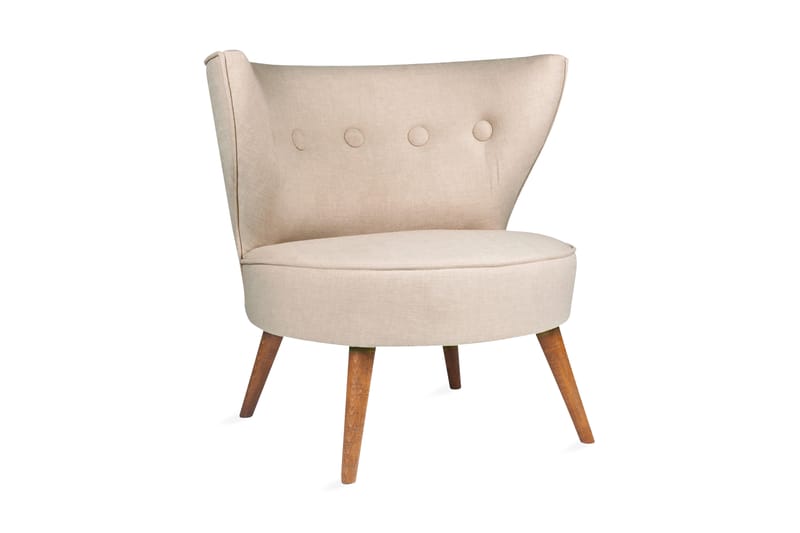 Biby Lenestol med Armlene - Beige - Lenestoler