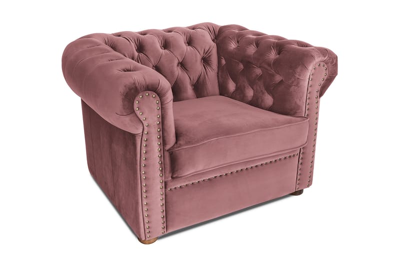 Chesterfield Deluxe Lenestol - Recliner & kinostol - Lenestol skinn - Lenestol med fotskammel - Chesterfield lenestol