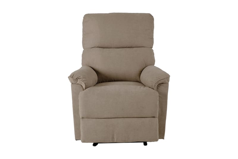 Lenestol GUSTAV 84x92x104cm mørk beige - Møbler - Stoler & lenestoler - Lenestoler - Recliner & kinostol