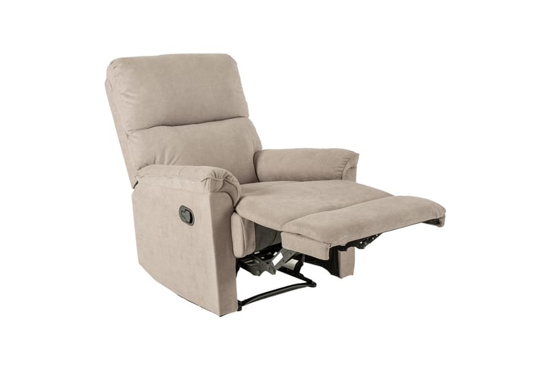 Lenestol GUSTAV lenestol 84x92x104cm taupe - Møbler - Stoler & lenestoler - Lenestoler - Recliner & kinostol