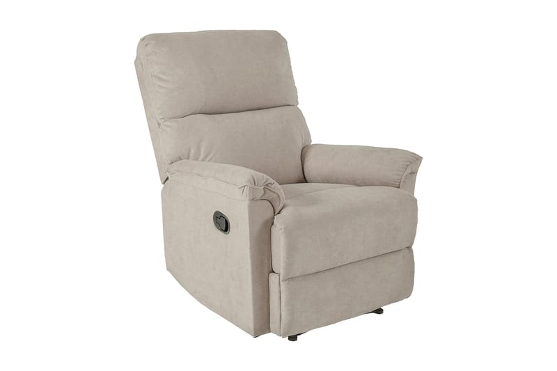 Lenestol GUSTAV lenestol 84x92x104cm taupe - Møbler - Stoler & lenestoler - Lenestoler - Recliner & kinostol