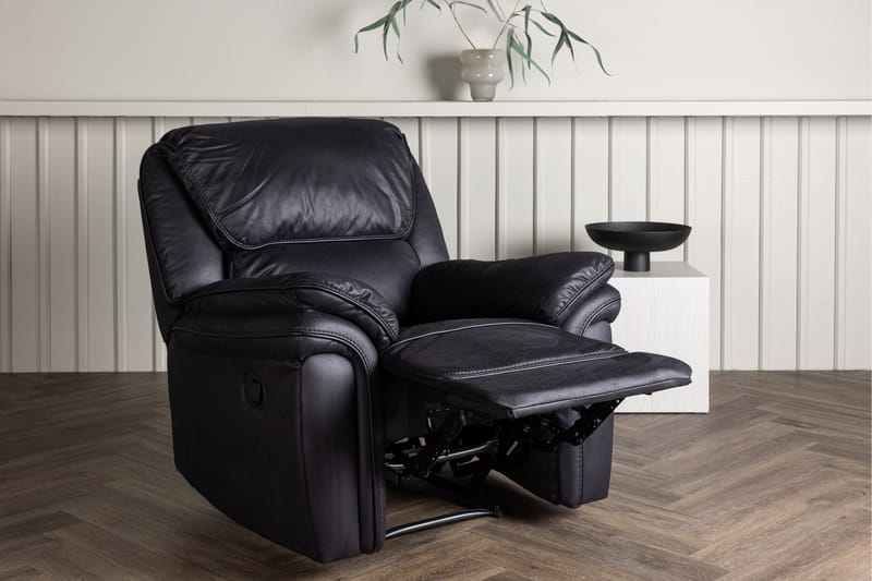 Saranda Recliner lenestol - Svart - Møbler - Stoler & lenestoler - Lenestoler - Recliner & kinostol