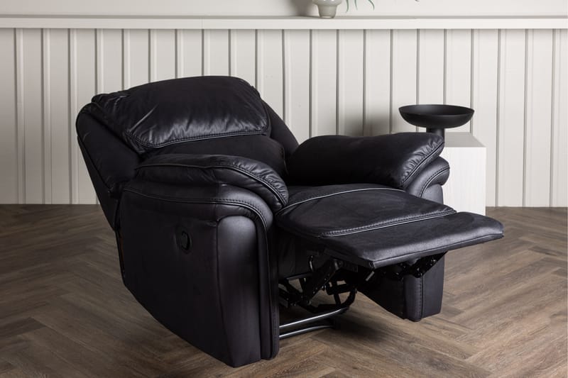 Saranda Recliner lenestol - Svart - Møbler - Stoler & lenestoler - Lenestoler - Recliner & kinostol