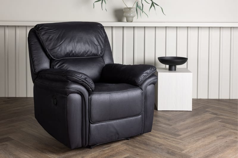 Saranda Recliner lenestol - Svart - Møbler - Stoler & lenestoler - Lenestoler - Recliner & kinostol