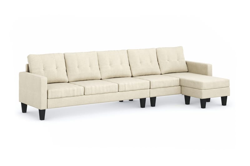 Vislanda 5-seters Sofa - Beige - Møbler - Sofaer