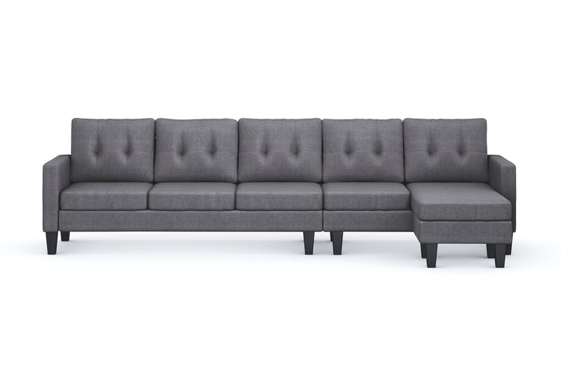 Vislanda 5-seters Sofa - Grå - Møbler - Sofaer