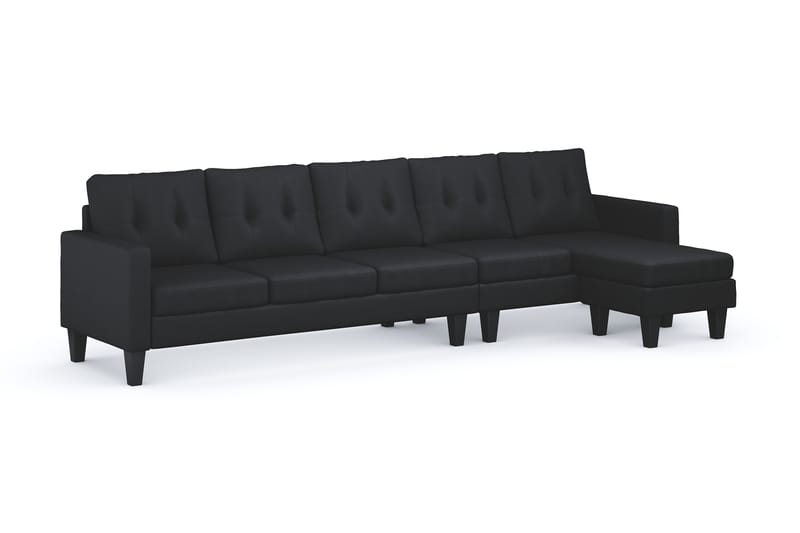 Vislanda 5-seters Sofa - Svart - Møbler - Sofaer