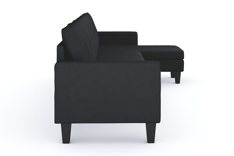 Vislanda 5-seters Sofa - Svart - Møbler - Sofaer