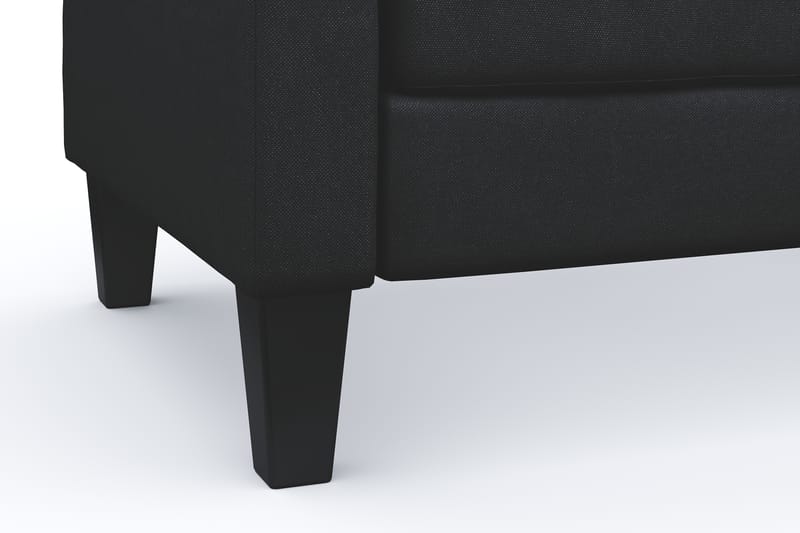 Vislanda 5-seters Sofa - Svart - Møbler - Sofaer