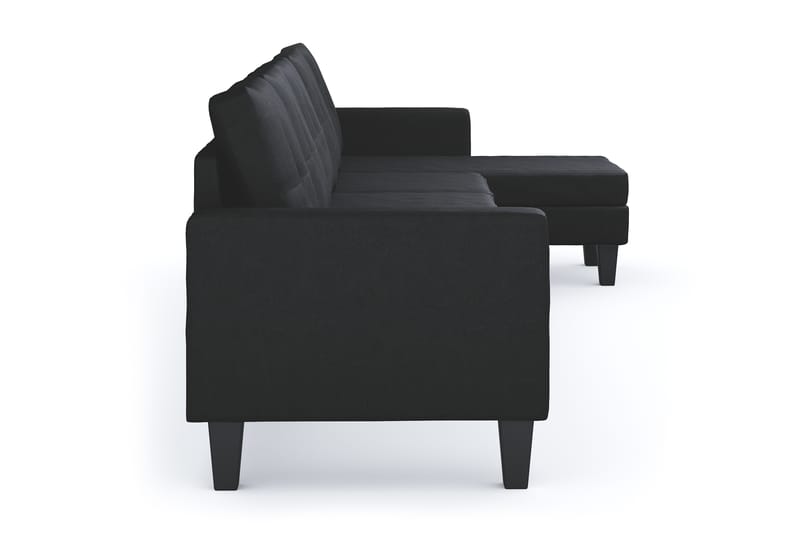 Vislanda 5-seters Sofa - Svart - Møbler - Sofaer