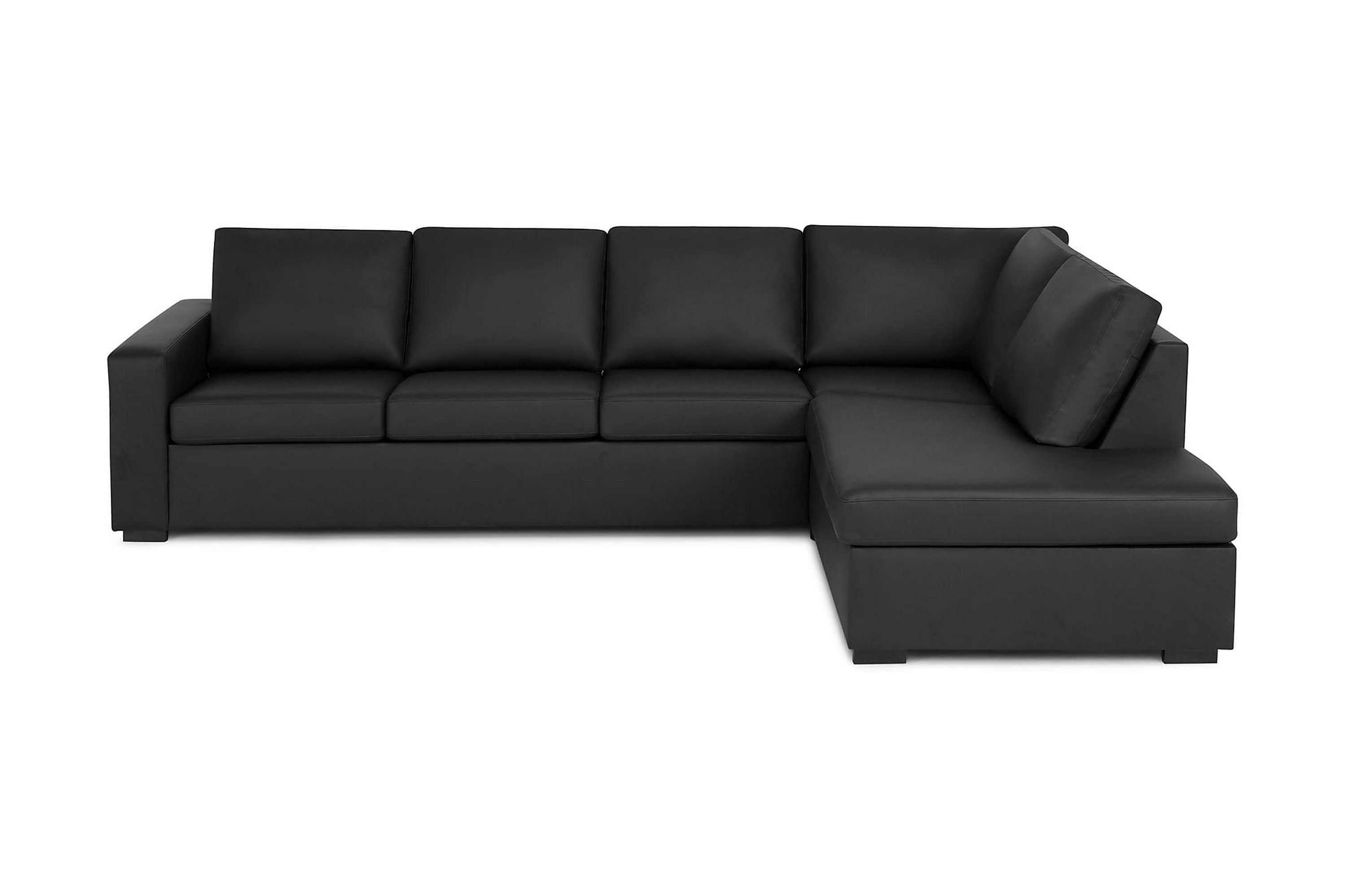 Scandinavian Choice Crazy 3-seters Sofa med Sjeselong Høyre - Svart