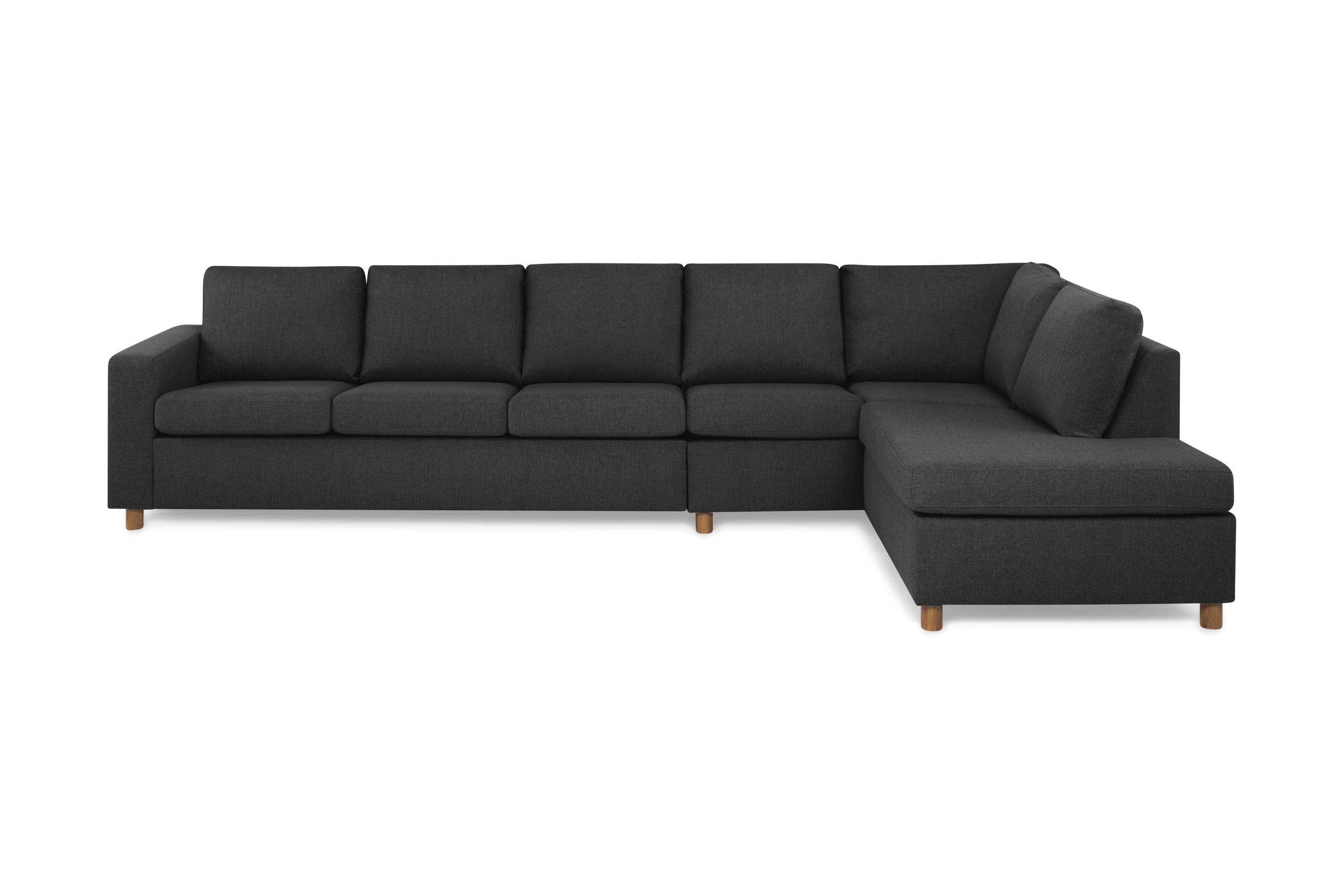 Scandinavian Choice Crazy 4-seters Sofa med Sjeselong Høyre - Antrasitt