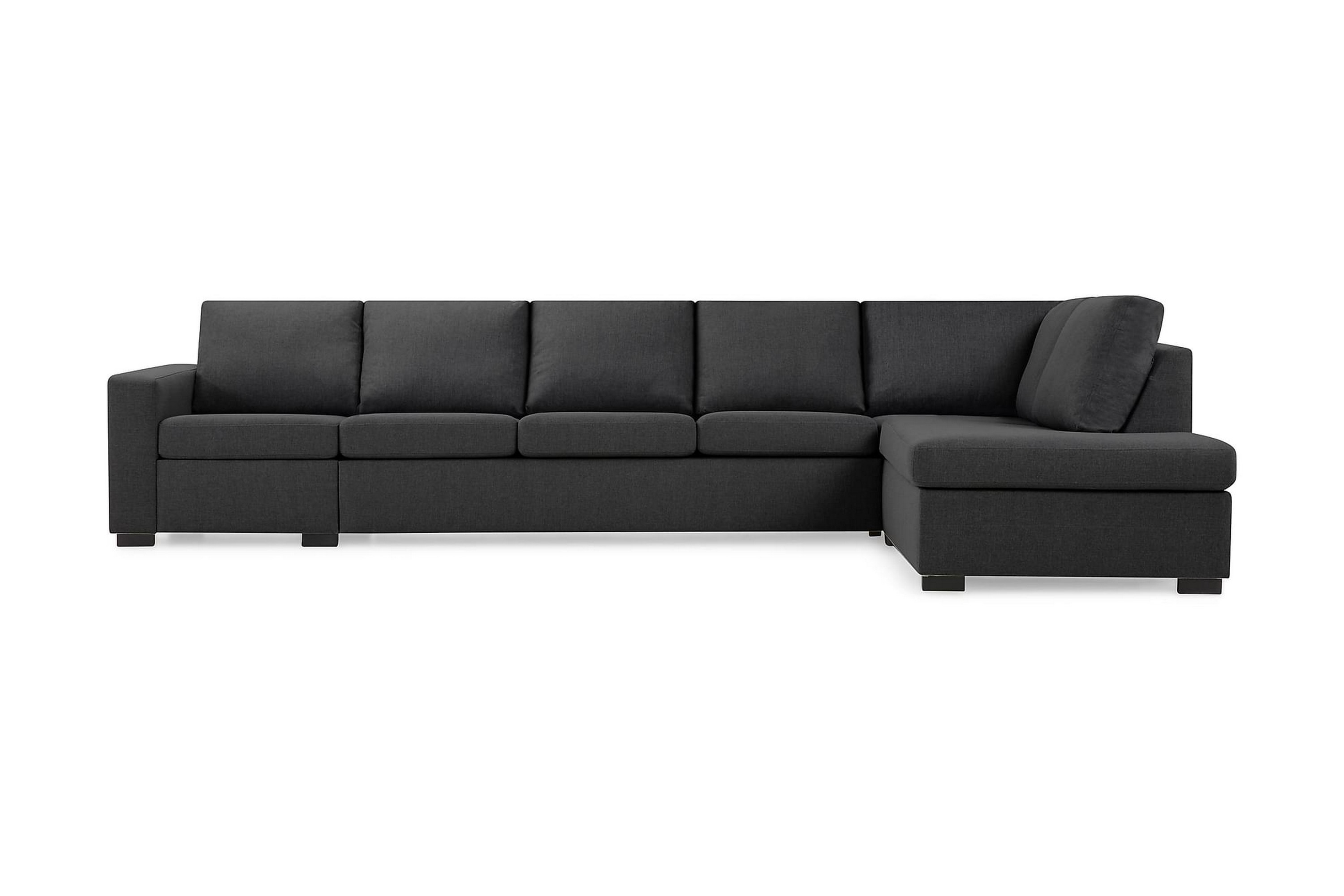 Scandinavian Choice Crazy 4-seters Sofa med Sjeselong Høyre - Mørkegrå