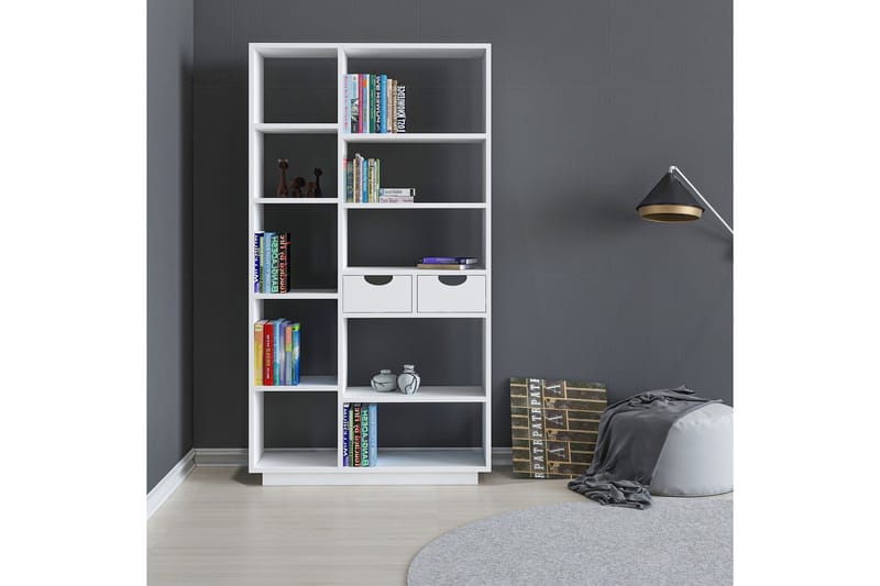 Bookshelf Hvit - Oppbevaring - Hyller - Bokhylle