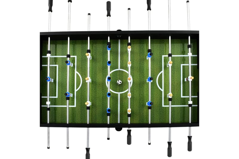 Fotballbord stål 60 kg 140x74,5x87,5 cm svart - Oppbevaring - Hyller - Bokhylle