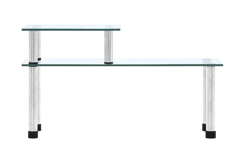 Kjøkkenhylle gjennomsiktig 45x16x26 cm herdet glass - Oppbevaring - Hyller - Bokhylle