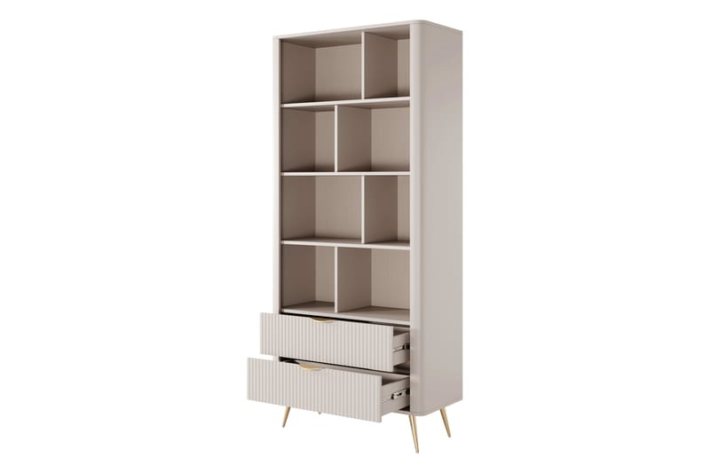 Forba Bokhylle 88 cm - Beige - Oppbevaring - Hyller - Bokhylle