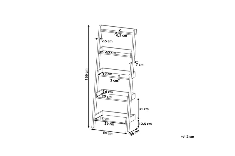 Trio Hylle 64 cm - Tre / Natur - Oppbevaring - Hyller - Stigehylle