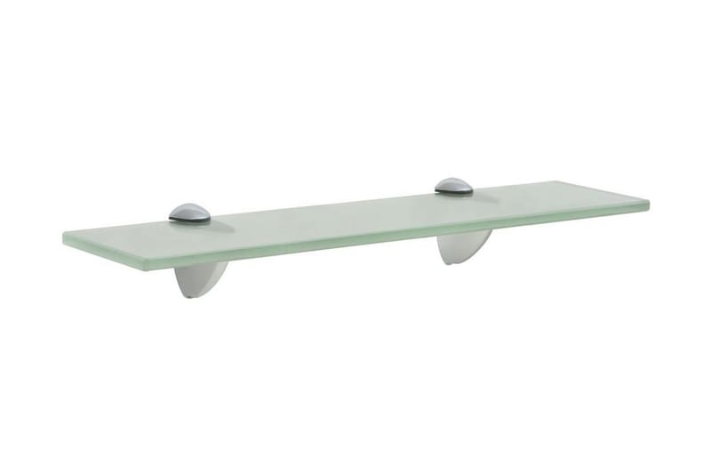 Flytende hylle glass 40x10 cm 8 mm - Frostet - Oppbevaring - Hyller - Vegghylle