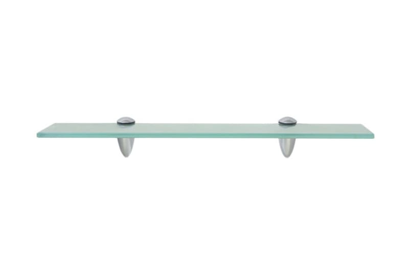 Flytende hyller 2 stk glass 50x10 cm 8 mm - Oppbevaring - Hyller - Vegghylle