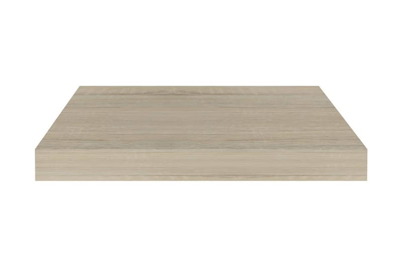 Flytende vegghylle eik 40x23x3,8 cm MDF - Oppbevaring - Hyller - Vegghylle