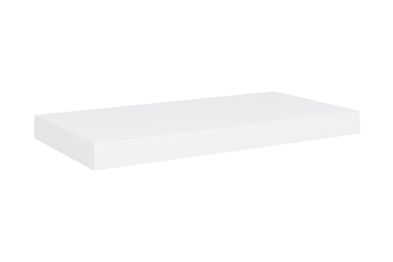 Flytende vegghylle hvit 50x23x3,8 cm MDF - Oppbevaring - Hyller - Vegghylle