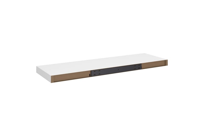 Flytende vegghylle hvit 80x23,5x3,8 cm MDF - Oppbevaring - Hyller - Vegghylle