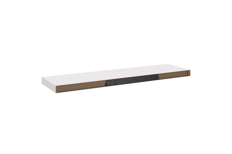 Flytende vegghyller 4 stk hvit 90x23,5x3,8 cm MDF - Vegghylle