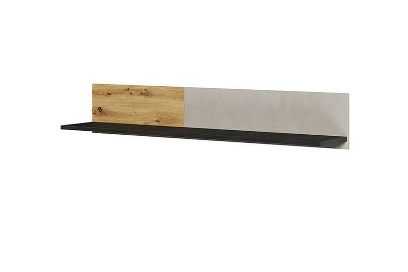 Rathmore Vegghylle 115x22 cm - Svart - Oppbevaring - Hyller - Vegghylle