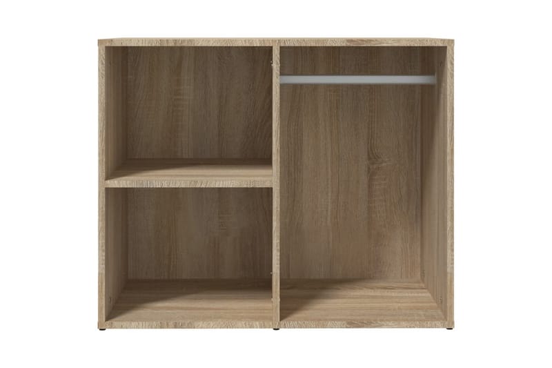 beBasic Sminkeskap sonoma eik 80x40x65 cm konstruert tre - Brun - Oppbevaring - Klesoppbevaring - Garderober & garderobesystem - Garderobeskap & klesskap