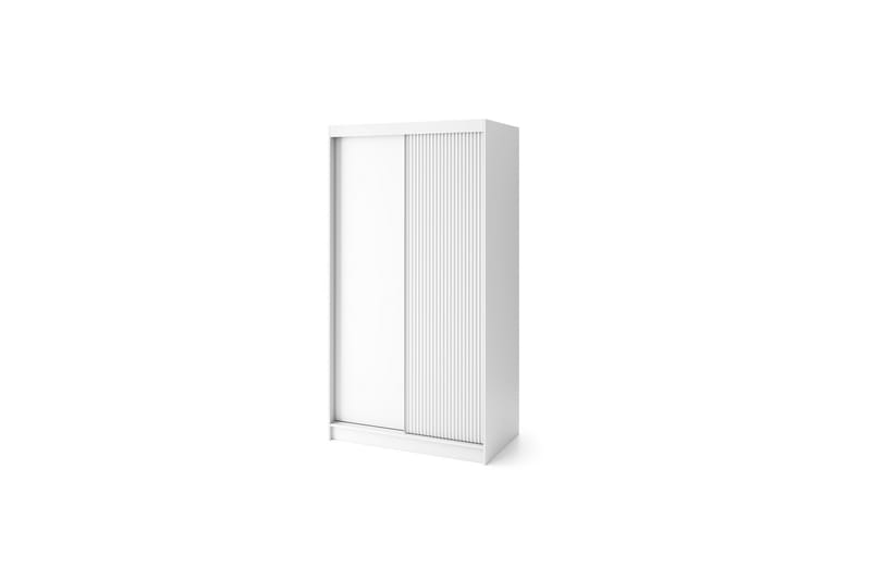 Biancco Garderobe 120x220 cm - Hvit - Oppbevaring - Klesoppbevaring - Garderober & garderobesystem