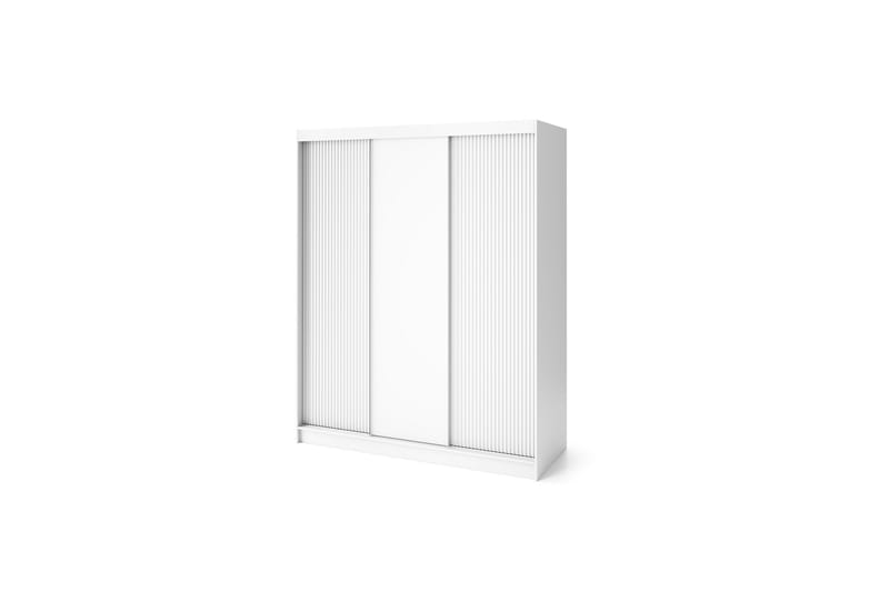 Biancco Garderobe 120x220 cm - Hvit - Oppbevaring - Klesoppbevaring - Garderober & garderobesystem